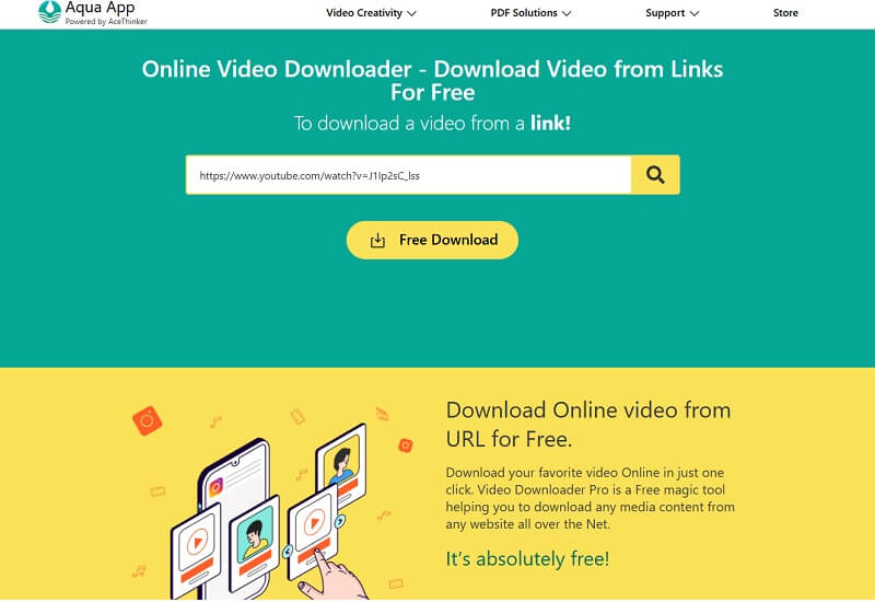 get the link